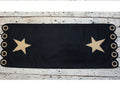 Black & Tan Star Table Runner - Home Collections by Raghu