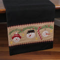 C Snowmen Fun Table Runner - Home Collections by Raghu