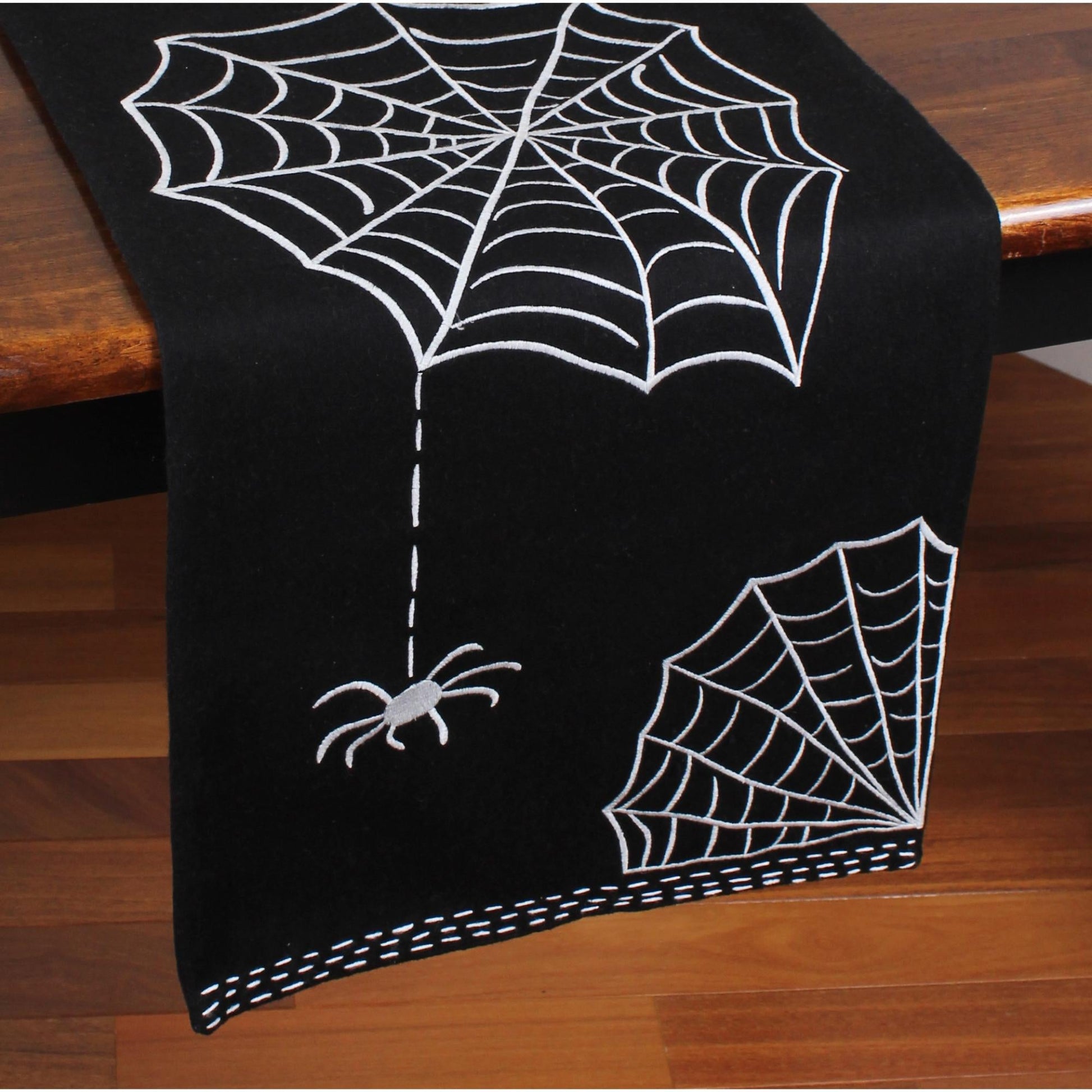 F Spiderweb Table Runner - Home Collections by Raghu