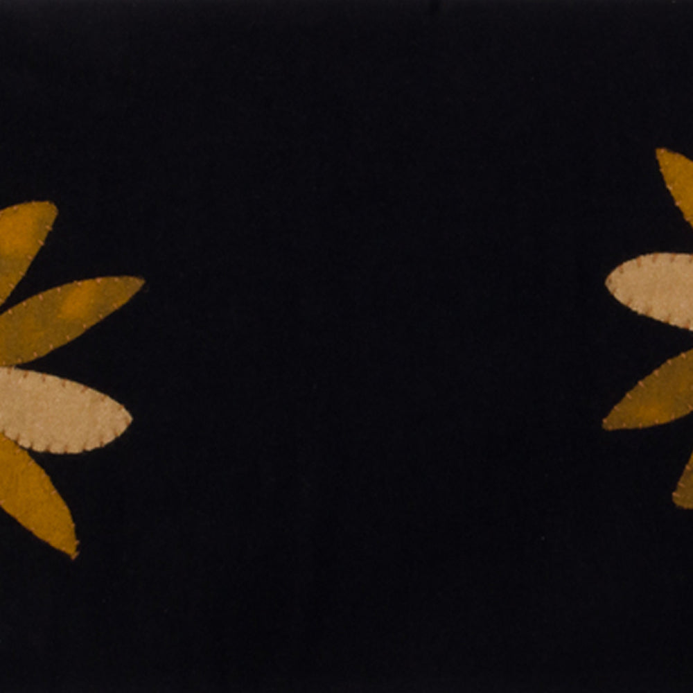 Sunflower Power Table Runner Black TRDG0037