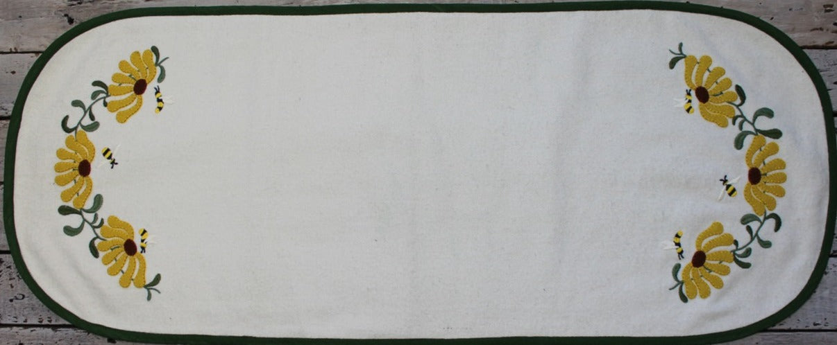 Flowers and Bees Table Runner - Home Collections by Raghu