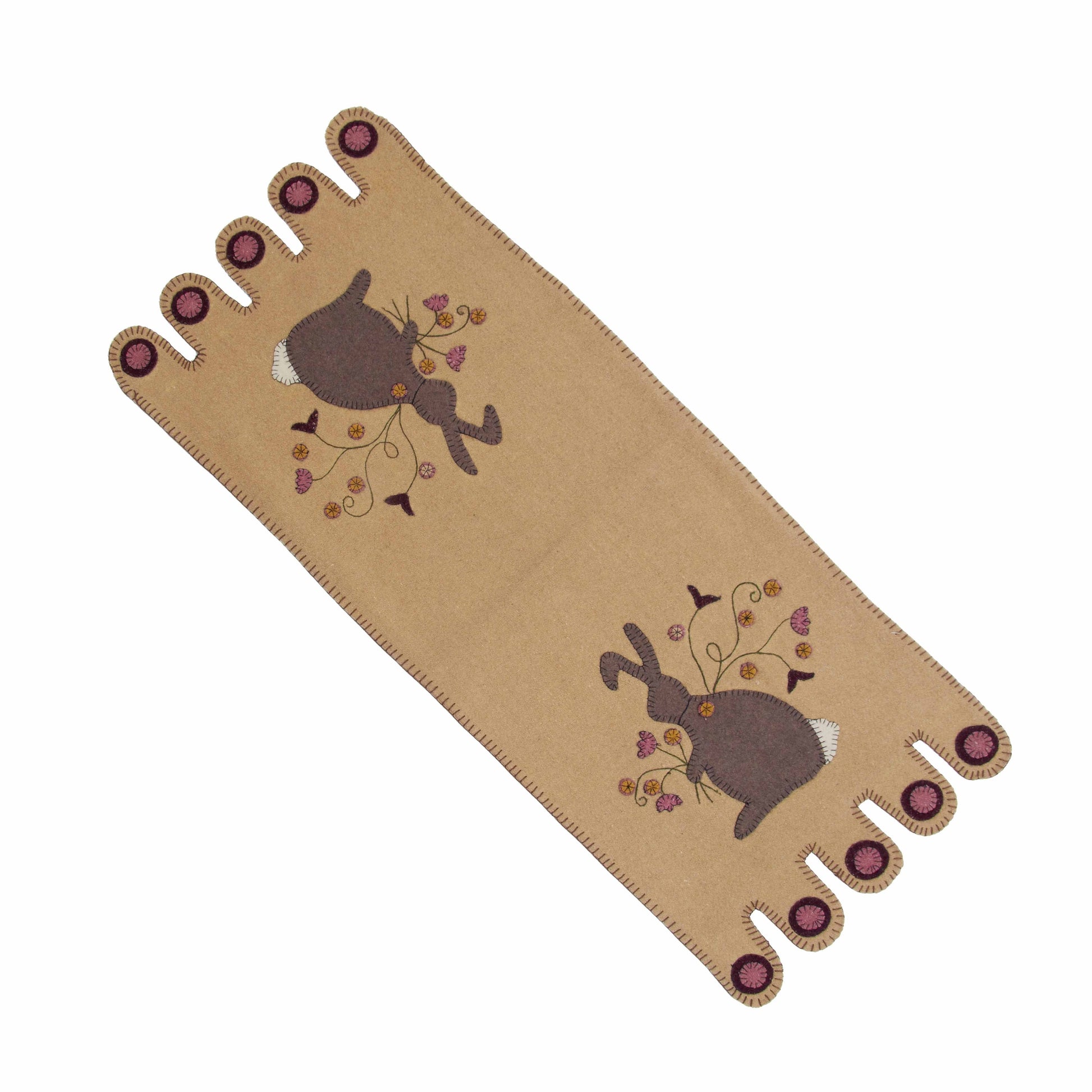 Nutmeg Bunny Table Runner - Home Collections by Raghu