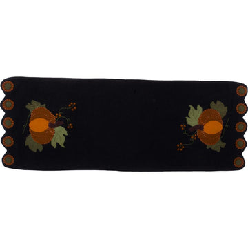 Pick A Pumpkin Table Runner Black - Home Collections by Raghu