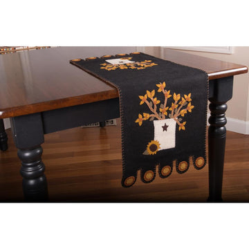 Bitter sweet Crock Table Runner-  Home Collections by Raghu
