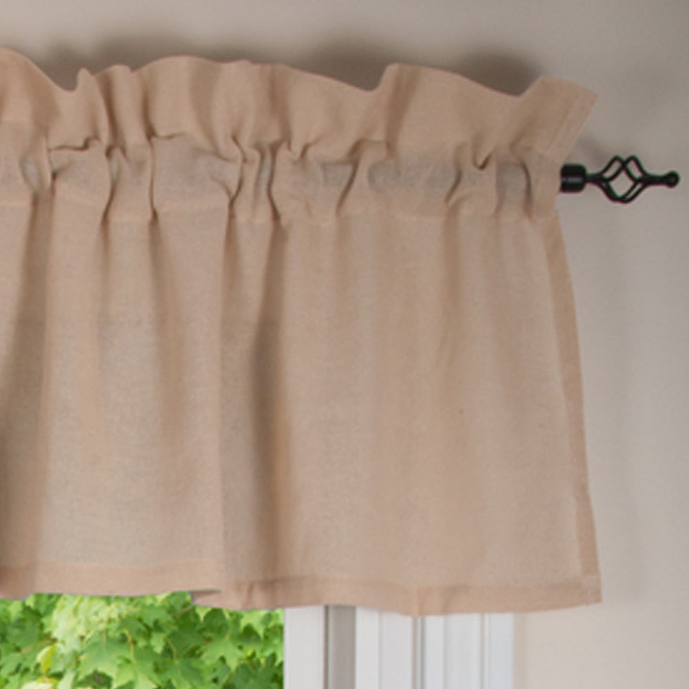 Heirloom Valance Nutmeg  - Home Collections by Raghu