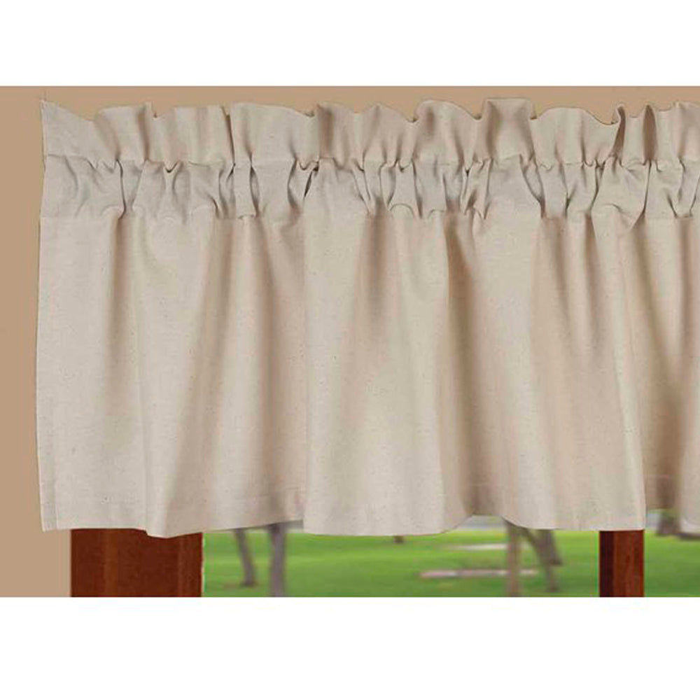 Cream Osenburg Valance - Lined - Home Collections by Raghu