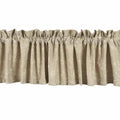 Taupe Candlewicking Taupe Valance - Lined - Home Collections by Raghu