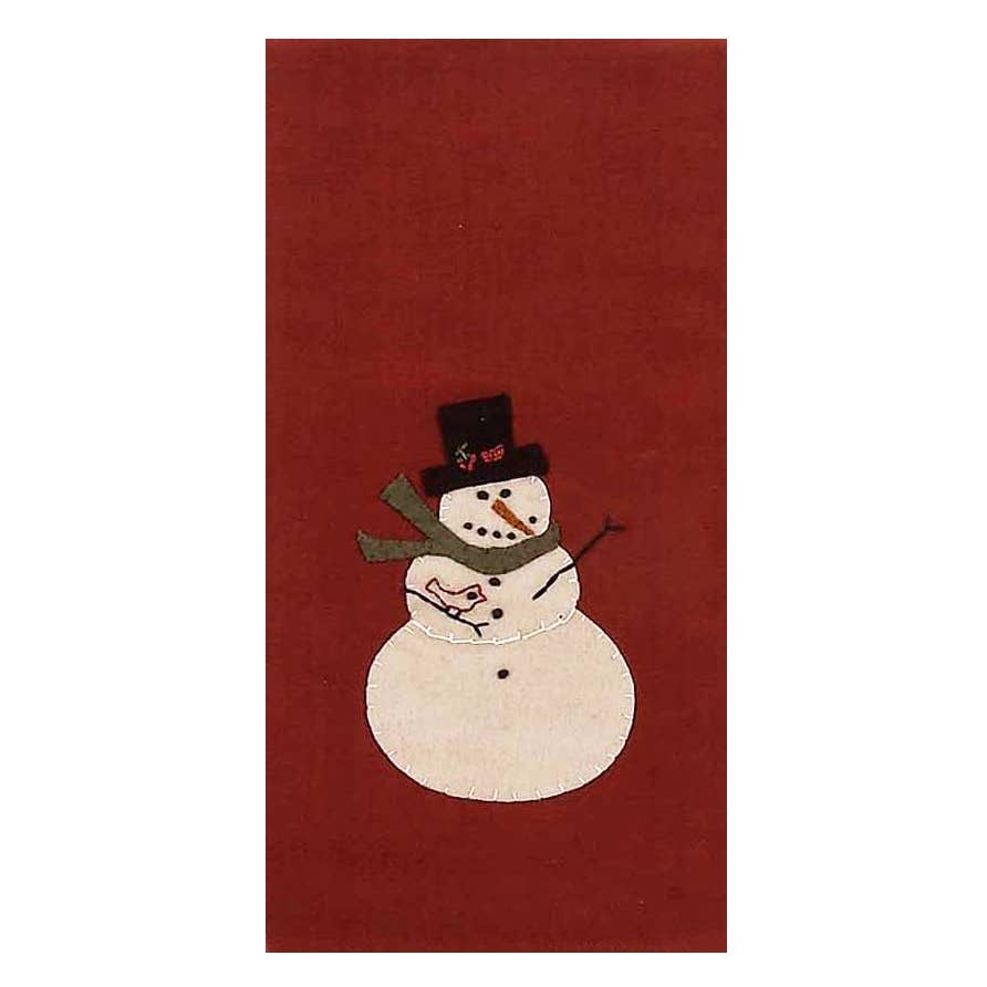 Snow Guy Towel - Set of Two - Home Collections by Raghu