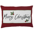 C Merry Christmas Pillow 14 Inx20 In - Home Collections by Raghu