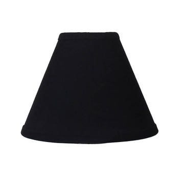 Black Solid 6 In Shade - Home Collections by Raghu