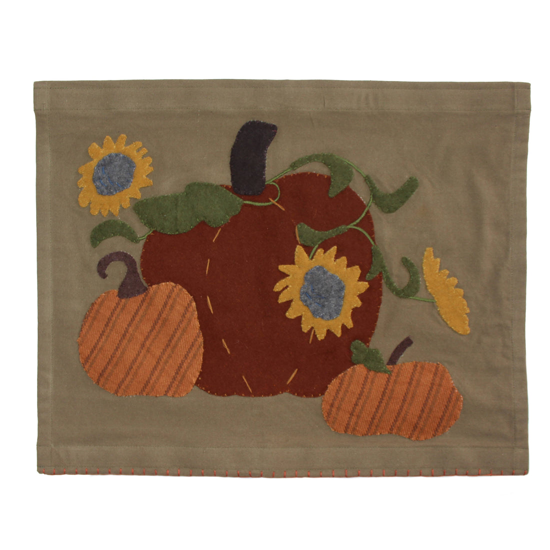 Sunflowers & Pumpkins Pennant- - Home Collections by Raghu