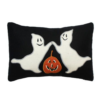 Dancing Ghosts Pillow 8 Inx12 In - Home Collections by Raghu