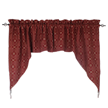 Lover's Knot  Barn Red Swag - Home Collections by Raghu