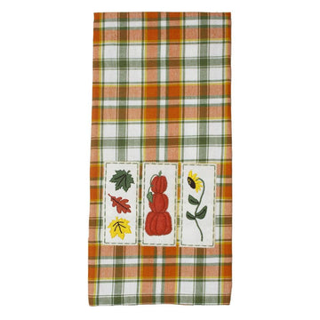 Fall Harvest Sampler Towel  Set of 2 ET810009