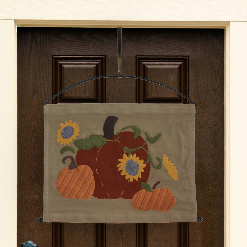 Sunflowers & Pumpkins Pennant- - Home Collections by Raghu