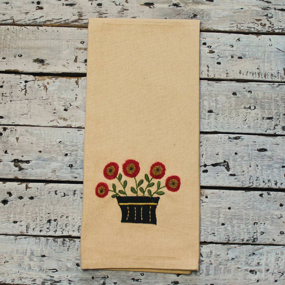 Folk Flower Basket ET750003