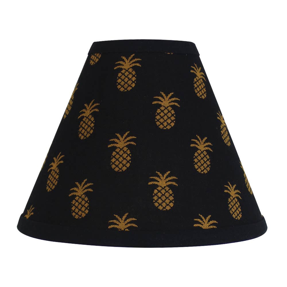 Pineapple Town Black Lampshade - Home Collections by Raghu