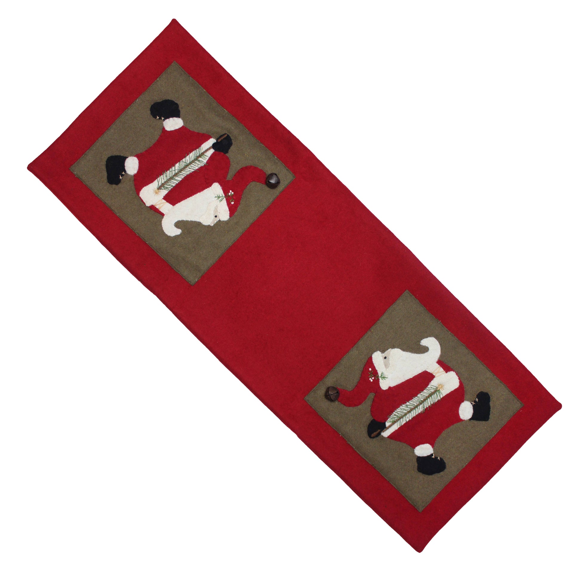 Ol' Saint Nick Table Runner - Home Collections by Raghu