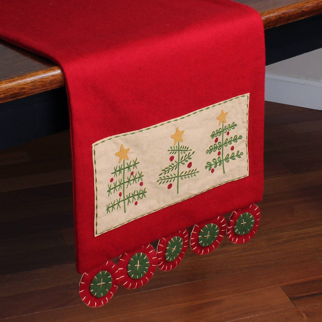 O'Christmas Tree Table Runner - Home Collections by Raghu