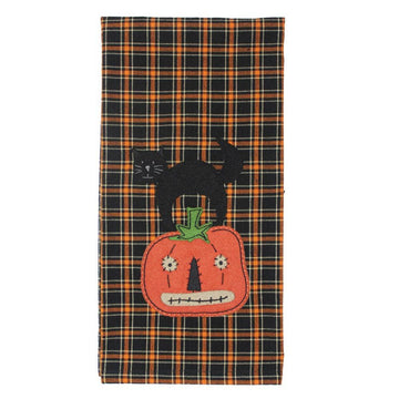 Black Cat Pumpkin Towel  ET842511