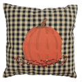 F Pumpkin & Bittersweet Pillow 14x14 - Home Collections by Raghu