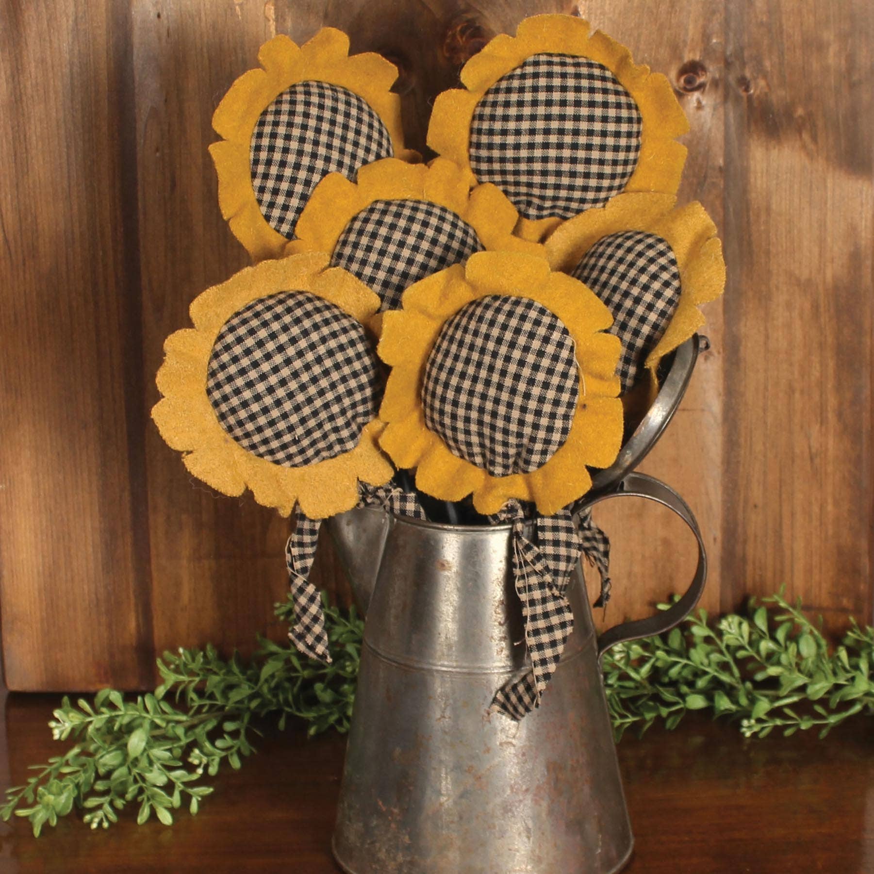 Sunflower Sticks Pack of 6 Ornament - Home Collections by Raghu