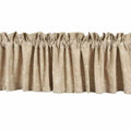 Taupe Candlewicking Taupe Valance - Lined - Home Collections by Raghu