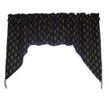 Pineapple Town Black Swag - Home Collections by Raghu