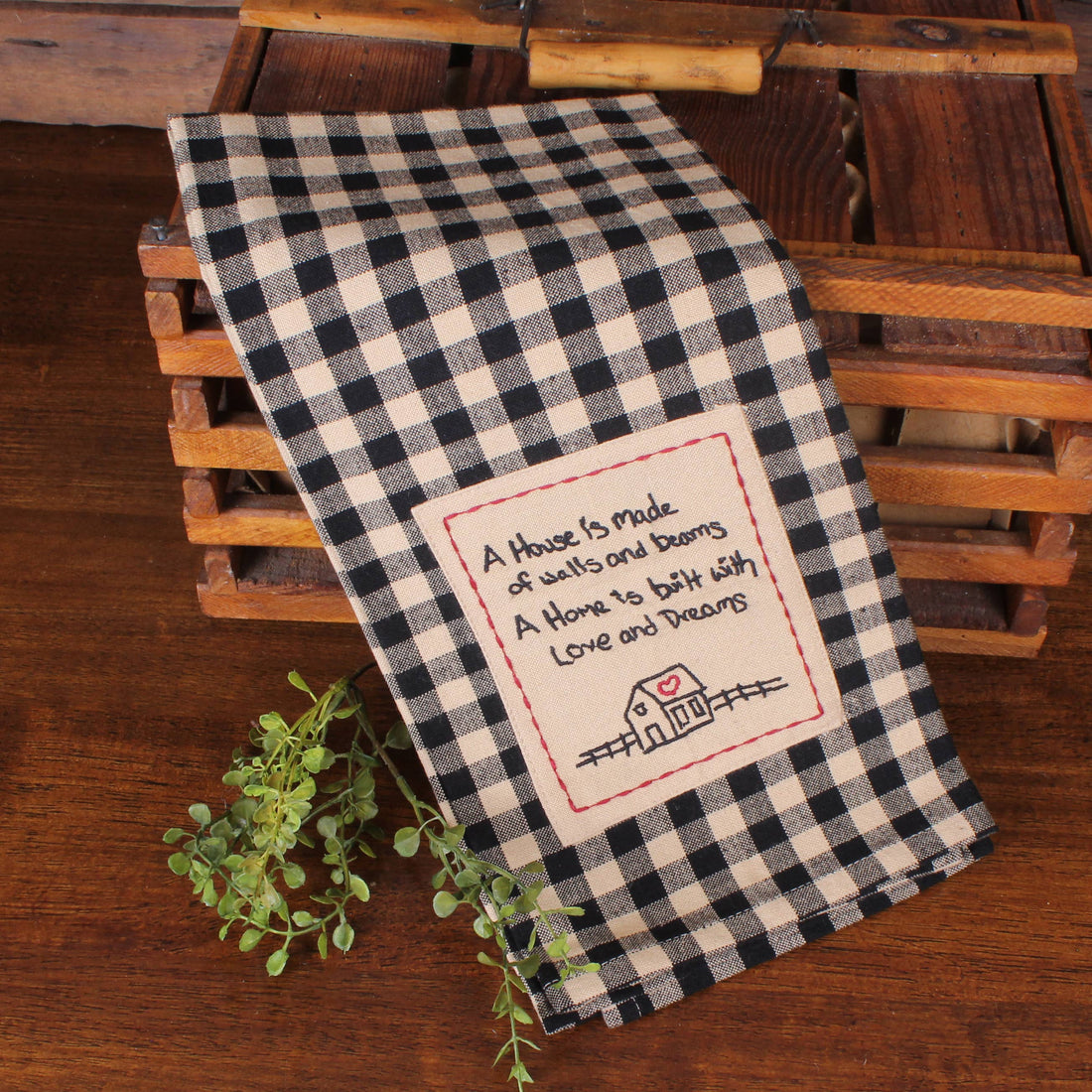 Home Love Built Towel- Set of Two - Home Collections by Raghu