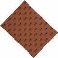 Mocha - Black Pineapple Town Placemat - Set of Six - Home Collections by Raghu