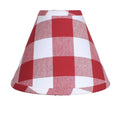Buffalo Check Crimson Red 10 In Shade - Home Collections by Raghu
