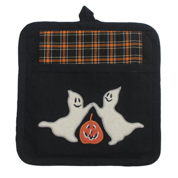 Dancing Ghosts Pocket Potholder Set - Home Collections by Raghu