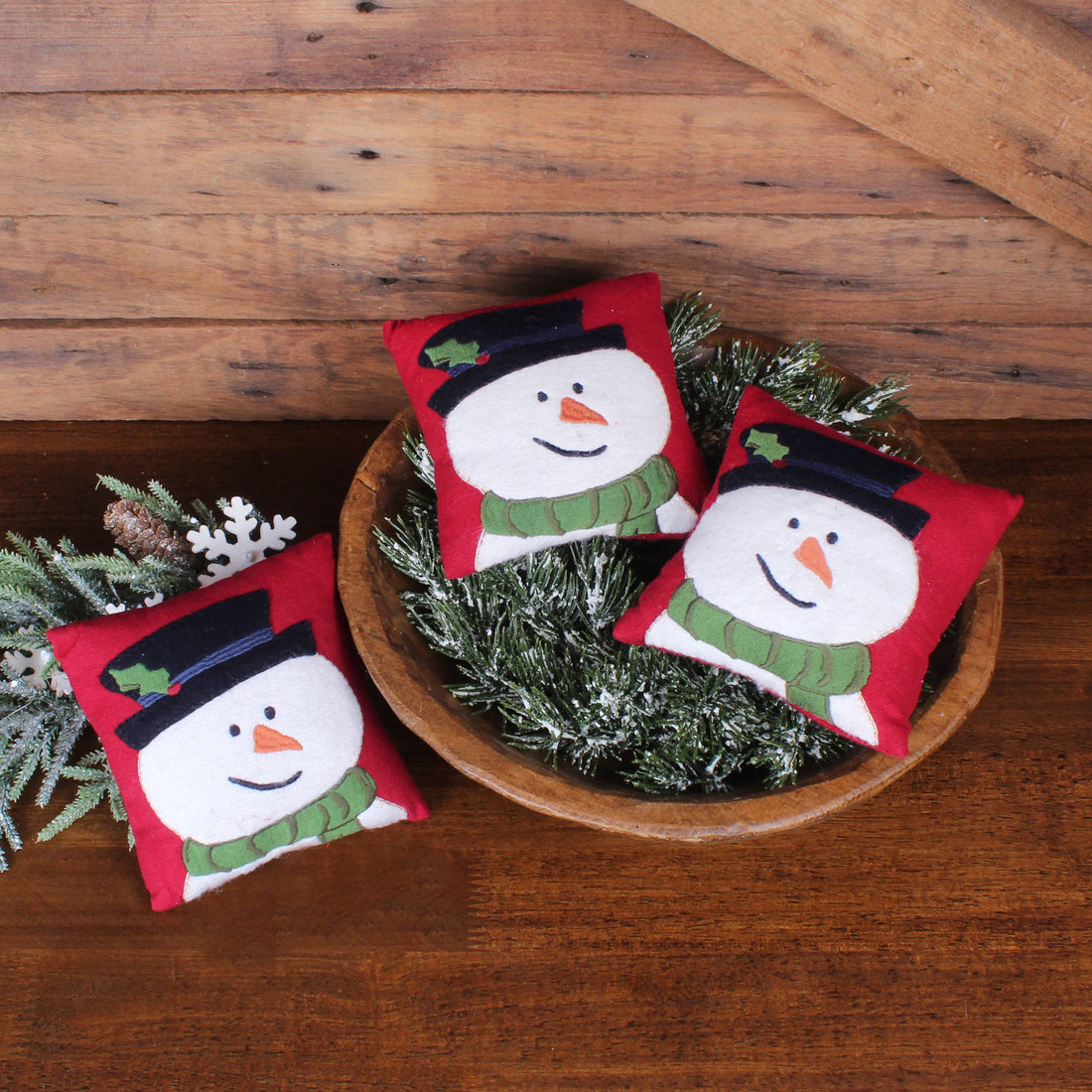 Flurry the Snowman Fills set of 3 - Home Collections by Raghu