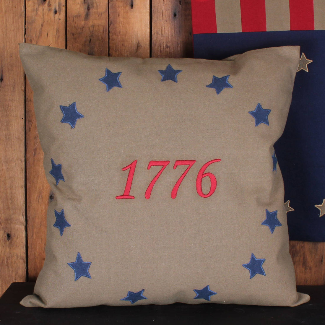 1776 Cotton Pillow 18 In - Home Collections by Raghu
