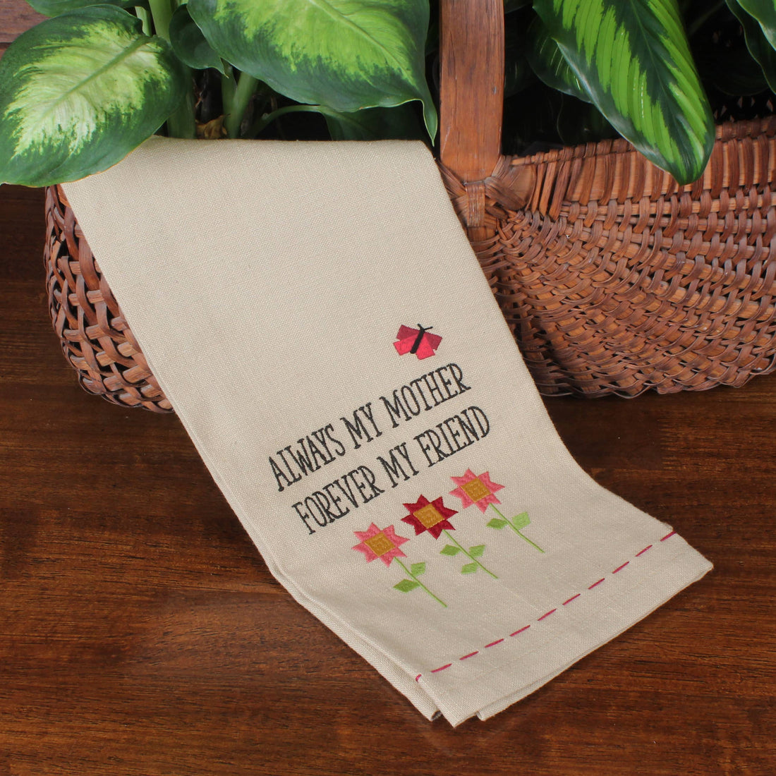 Always My Mother towel- Set of Two - Home Collections by Raghu