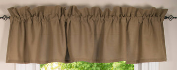 Heirloom Valance Oat  - Home Collections by Raghu