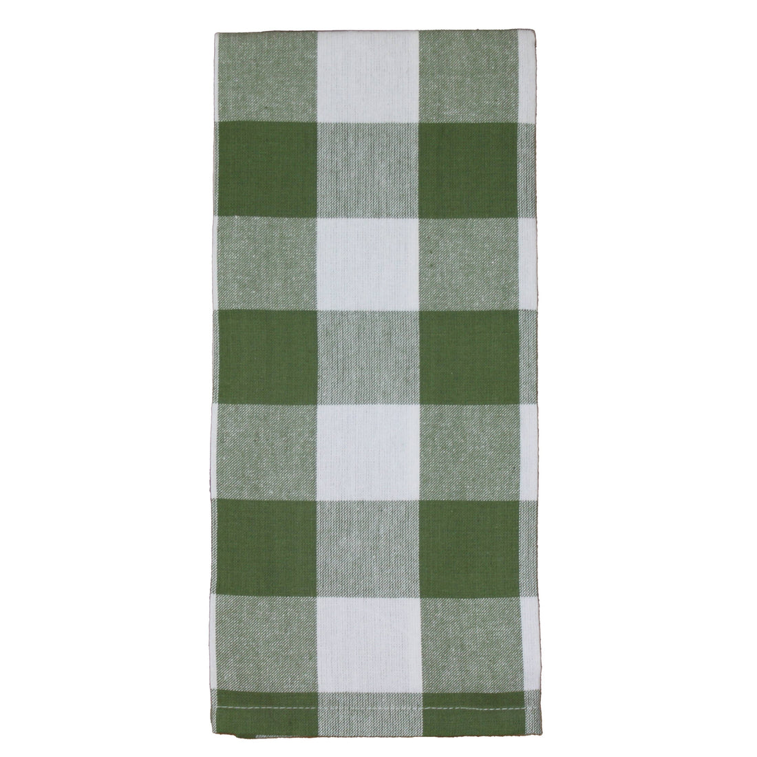 Buffalo Check Sage Sage Towel  - Home Collections by Raghu