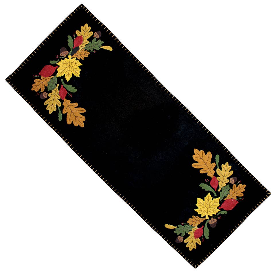 Fall Leaves  Table Runner - Home Collections by Raghu
