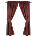 Lover's Knot  Barn Red 63 Inpanels- Lined - Home Collections by Raghu
