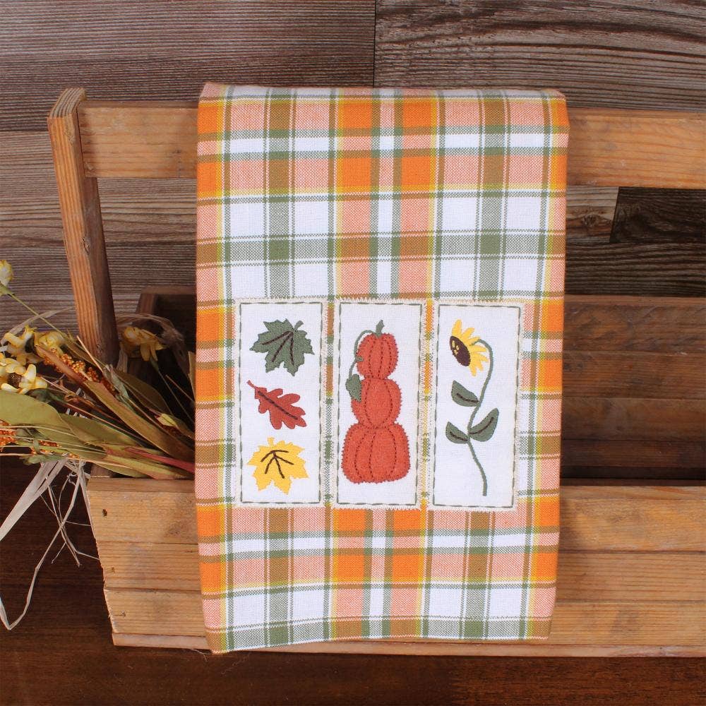 Fall Harvest Sampler Towel  Set of 2 ET810009