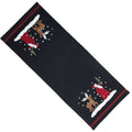 Christmas Friends Black Table Runner  - Home Collections by Raghu