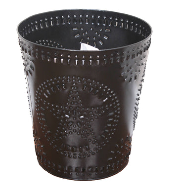 Metal Punched Waste Basket - Home Collections by Raghu
