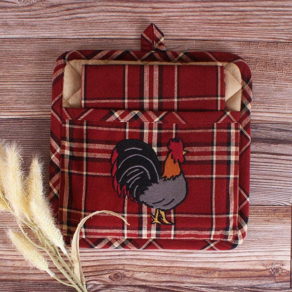 Rooster Pocket Potholder Set PH264000