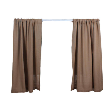 Heirloom Oat Caf?? Curtain - Home Collections by Raghu