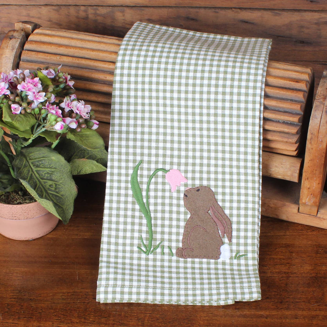 Sweet Bunny Towel- Set of Two - Home Collections by Raghu