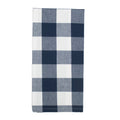 Buffalo Check Navy Blue Kitchen Towel - Home Collections by Raghu
