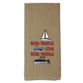 Boat People towel- Set of Two - Home Collections by Raghu