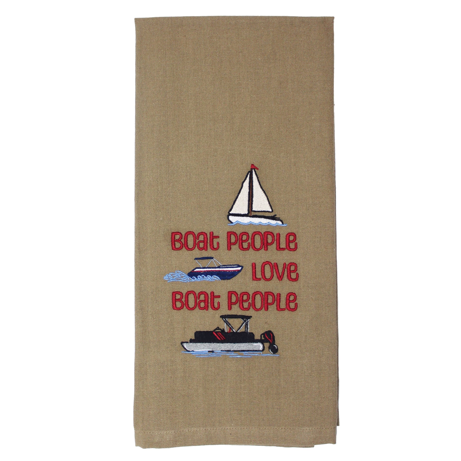 Boat People towel- Set of Two - Home Collections by Raghu