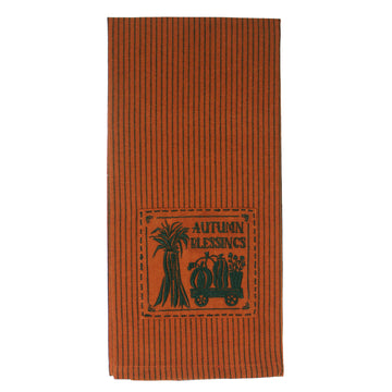 Autumn Blessings Towel- Set of Two - Home Collections by Raghu