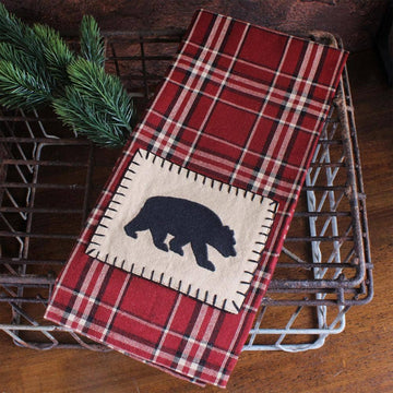 Black Bear Towel  Set of 2 ET140103